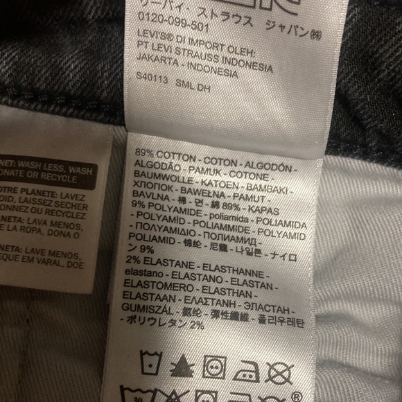 Levi Strauss &Co black jeans - Picture 3 of 5